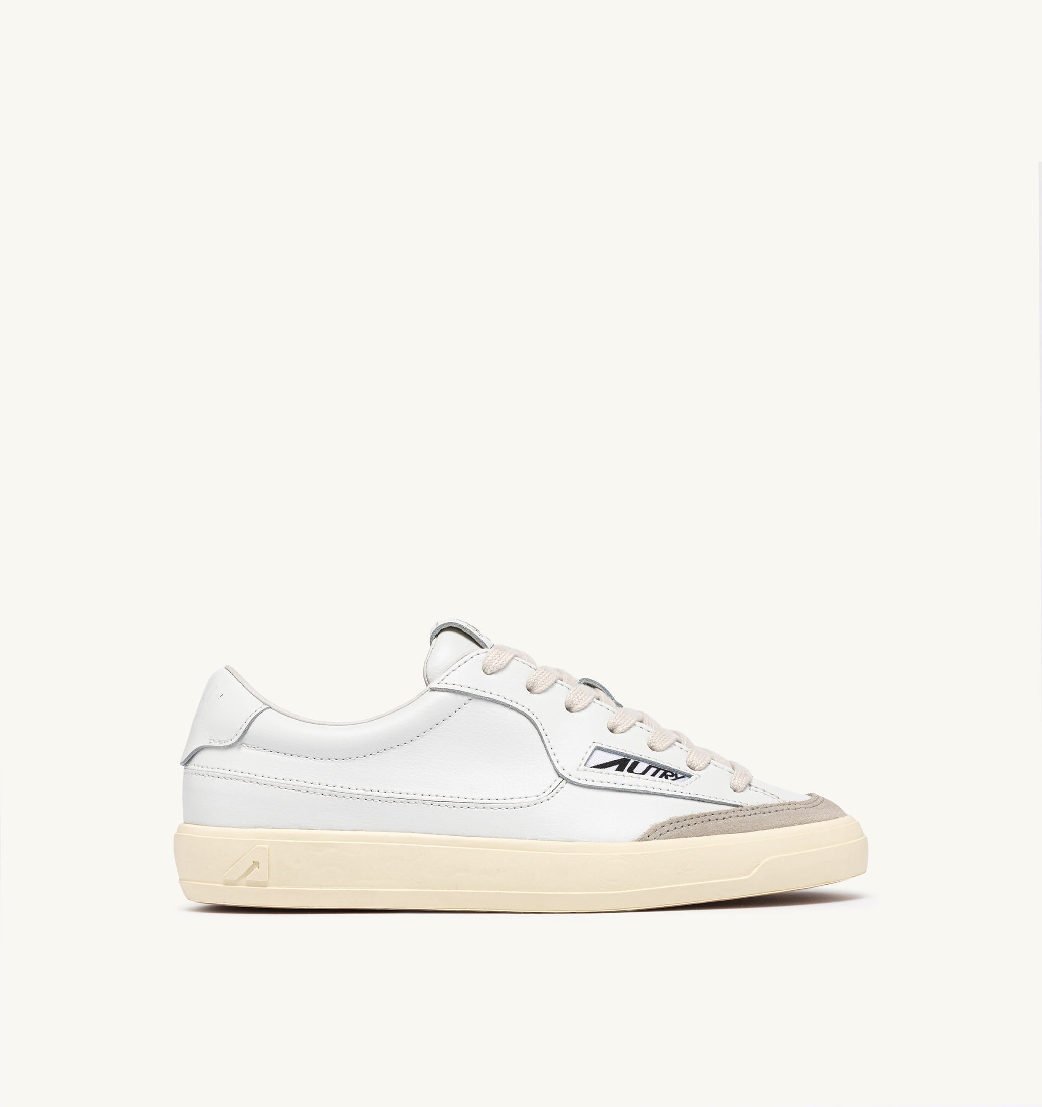 SNEAKERS WINDSCAPE LOW IN PELLE BIANCA
