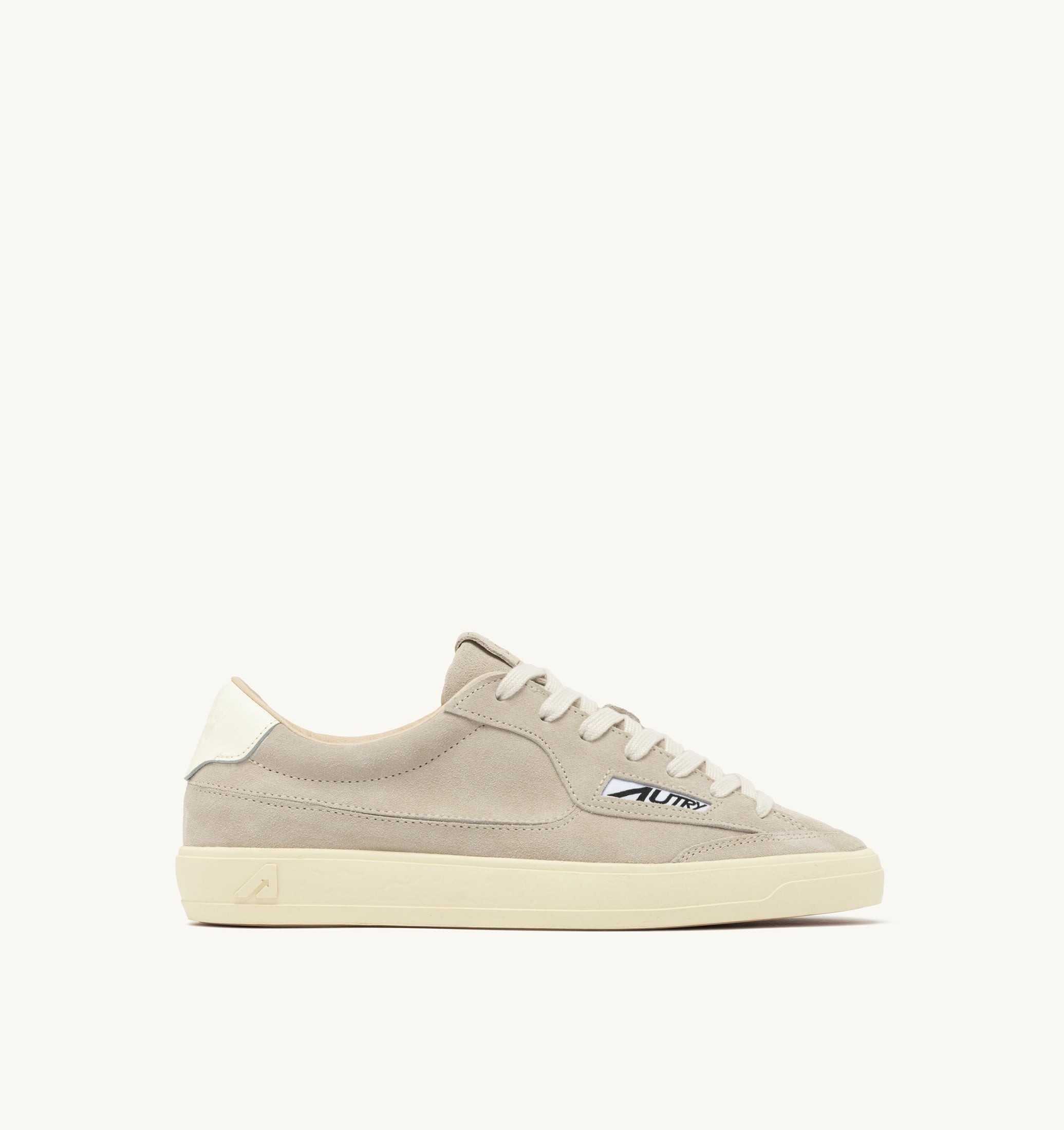 SNEAKERS WINDSCAPE LOW IN SUEDE ROCK E MARSHMALLOW
