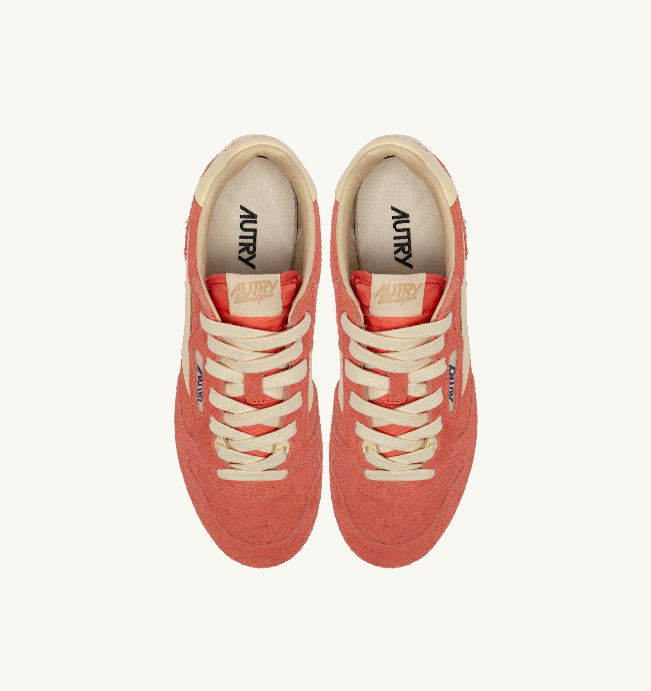 SNEAKERS WINDSPIN IN SUEDE E PELLE BLUSH E RUTABAGA