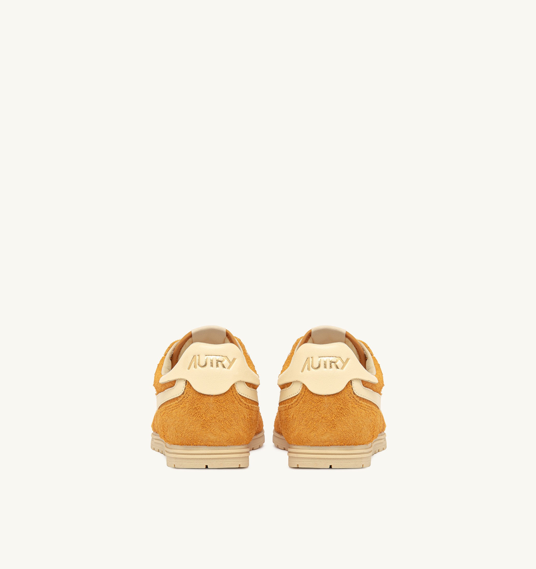 SNEAKERS WINDSPIN IN SUEDE E PELLE CADMIUM E RUTABAGA