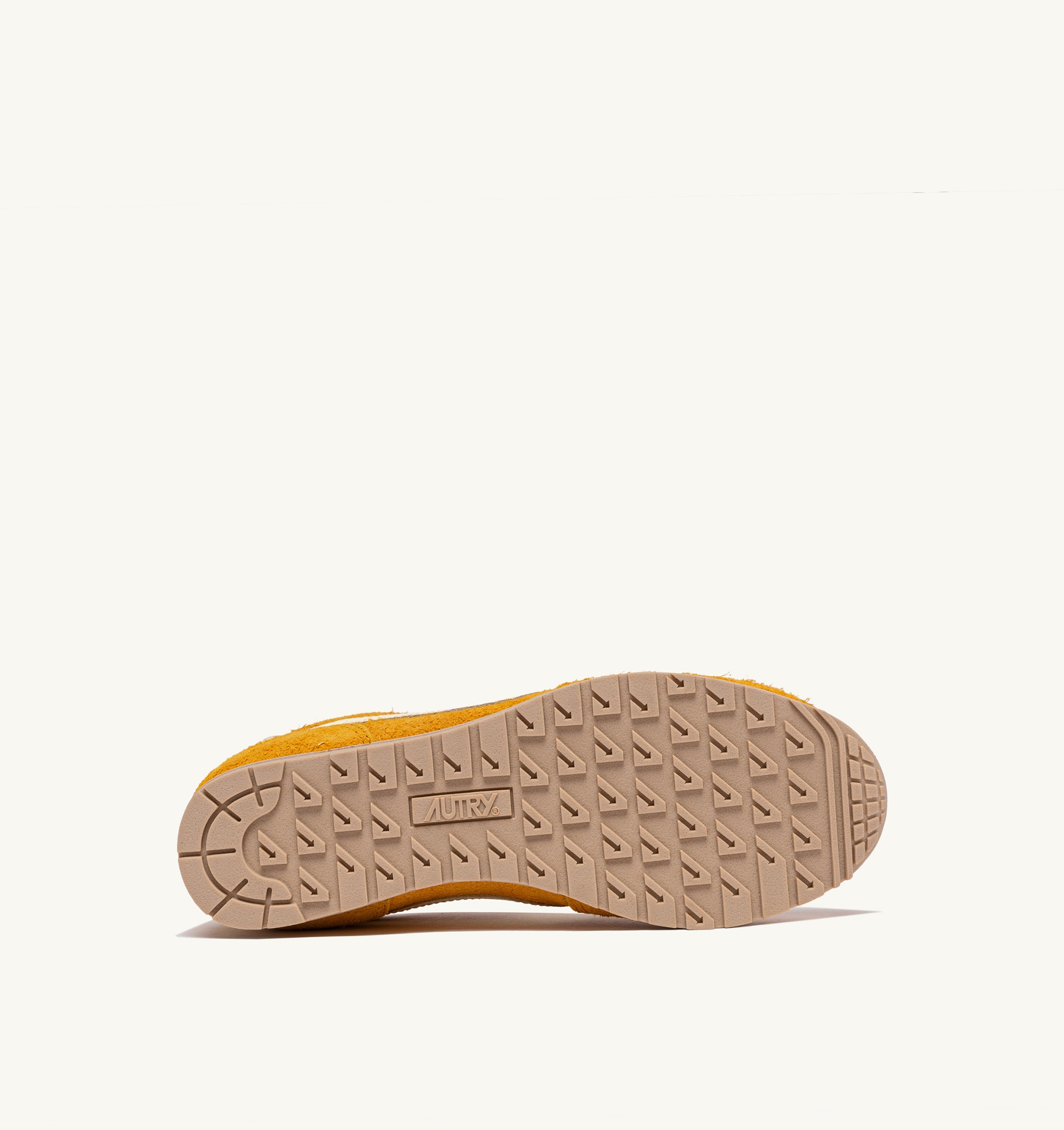 SNEAKERS WINDSPIN IN SUEDE E PELLE MINERAL YELLOW E RUTABAGA