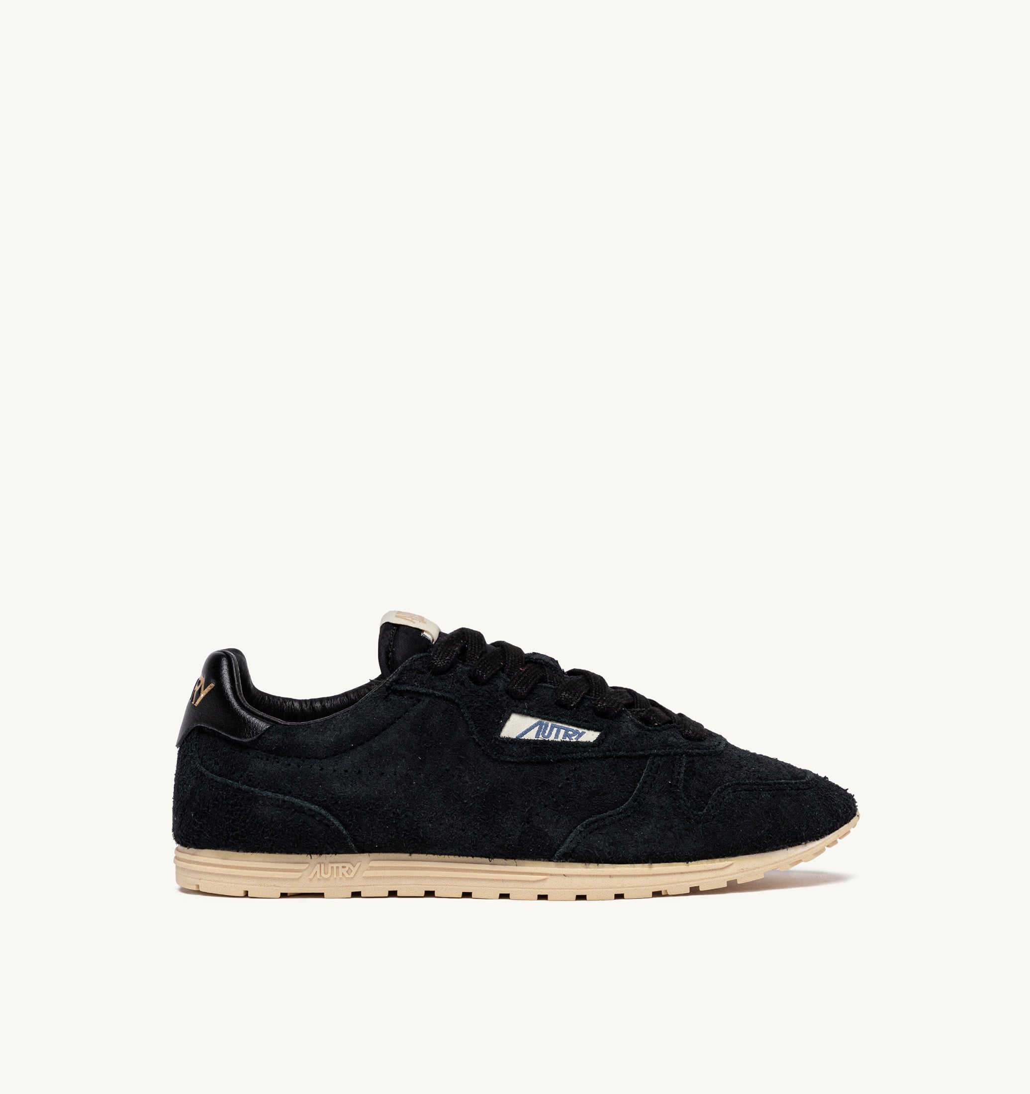 SNEAKERS WINDSPIN IN SUEDE NERO